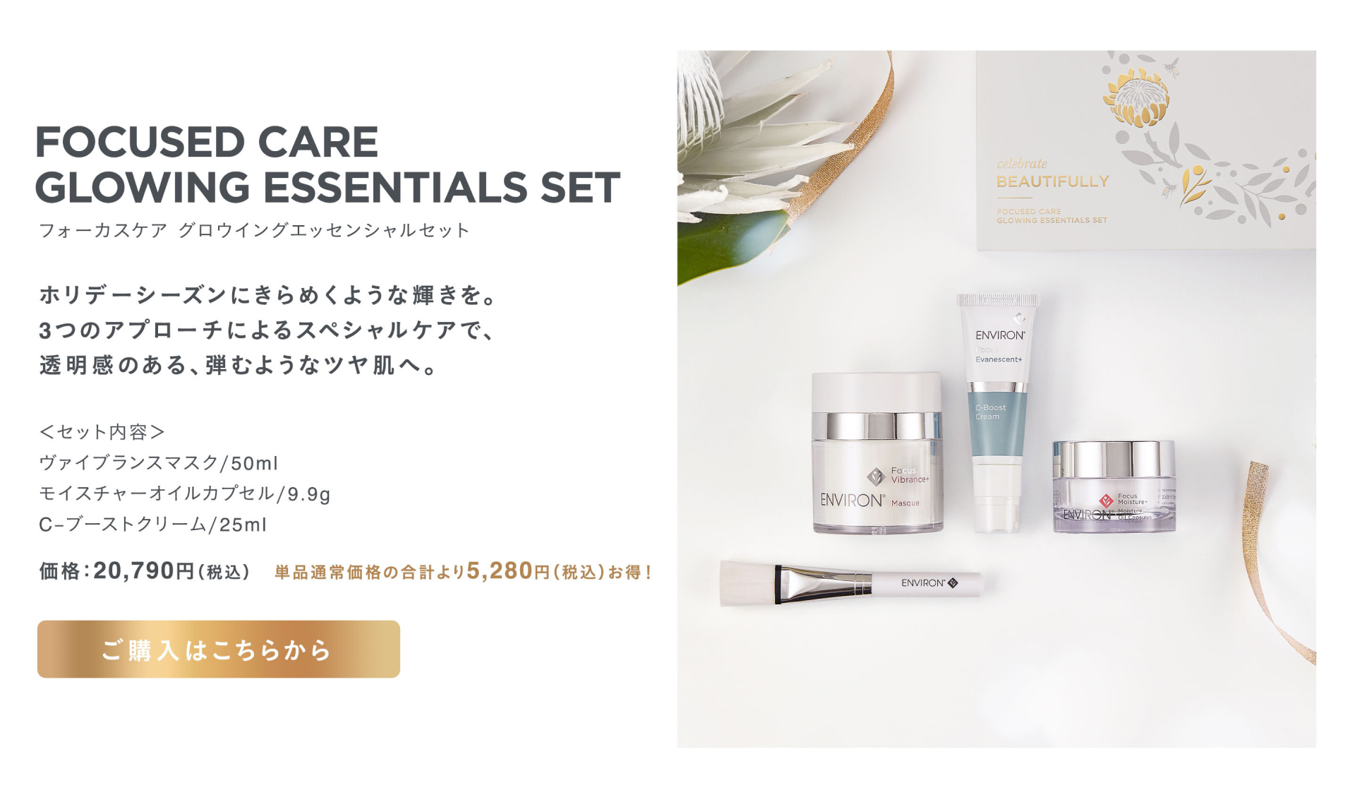 ファッション通販】 ENVIRON エンビロン フォーカスケア グロウイング